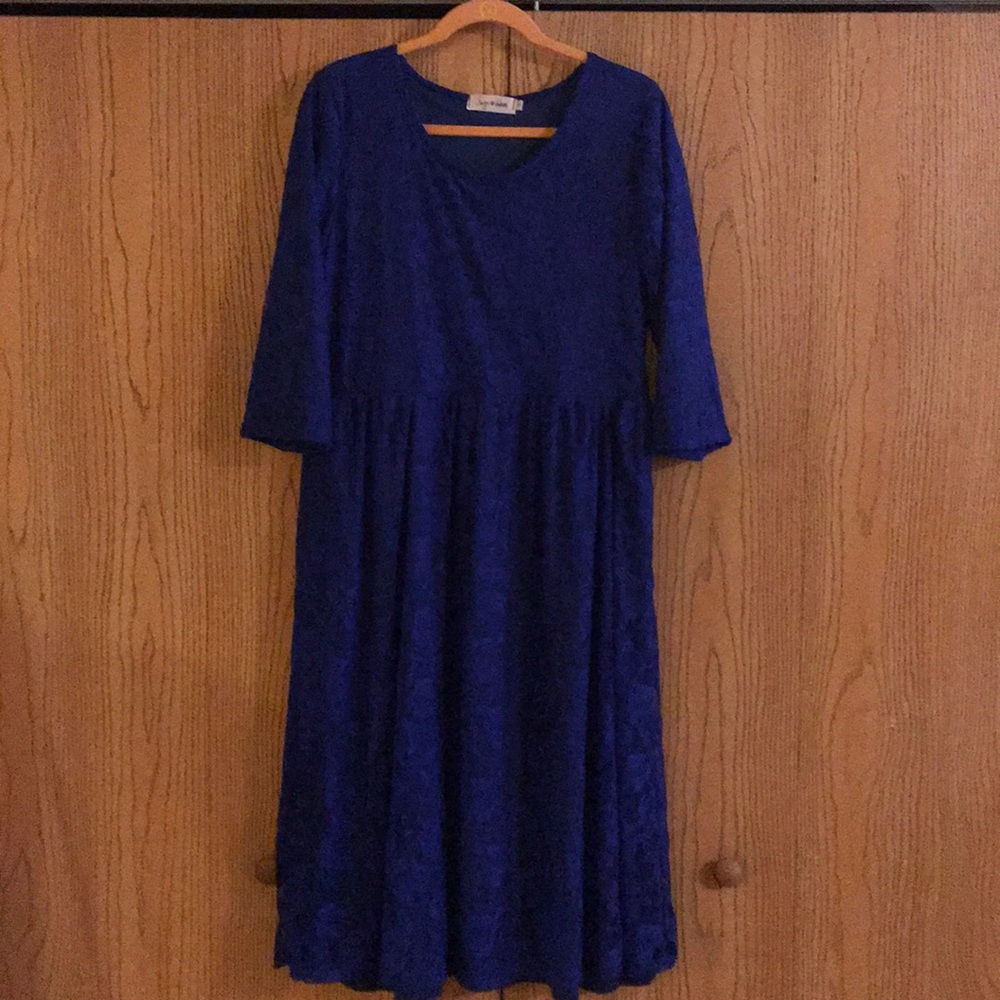 NWOT Royal blue dress